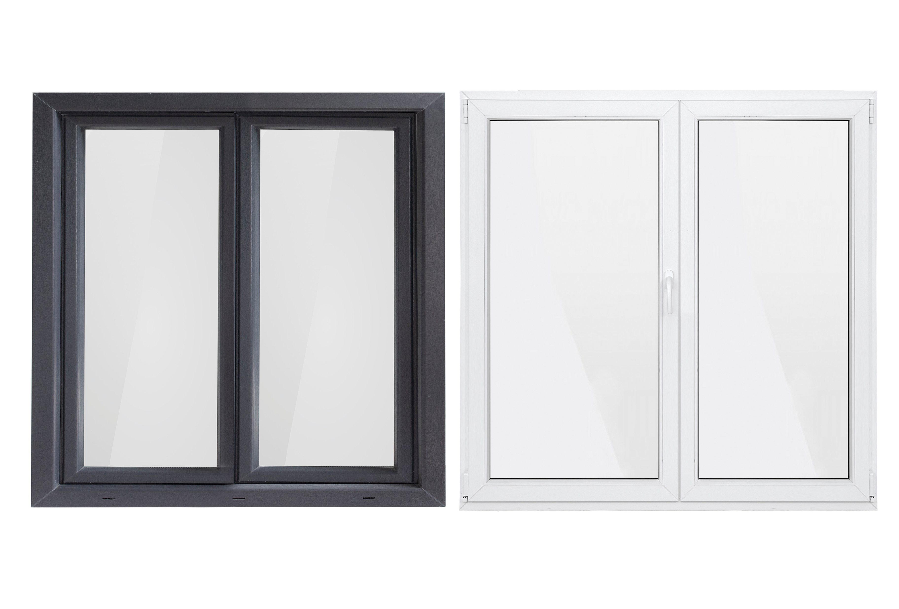 SN DECO GROUP Kunststofffenster Fenster, 2 günstig online kaufen