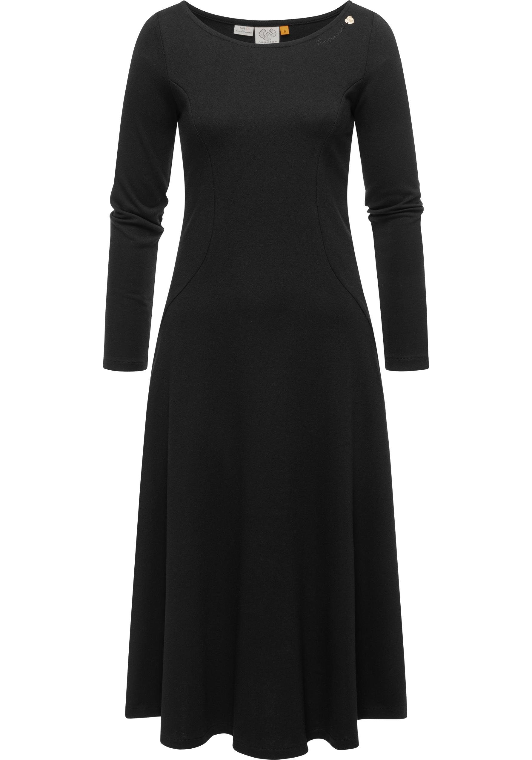 Ragwear A-Linien-Kleid Appero Long Stylisches Langarm-Kleid für den Winter