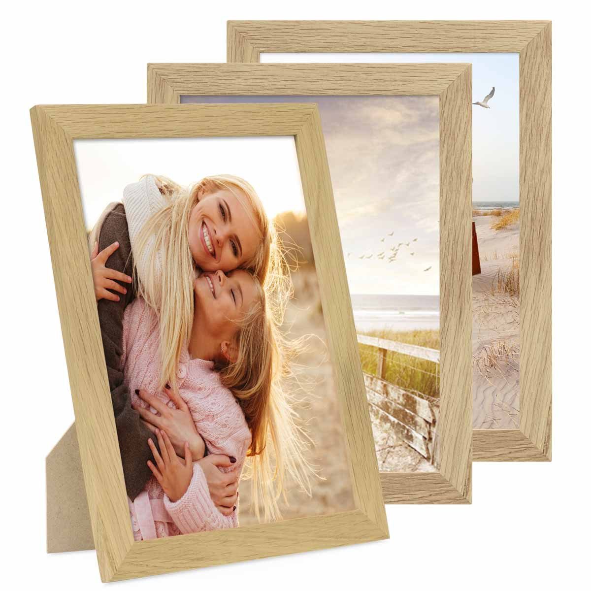 PHOTOLINI Bilderrahmen 3er Set breite Rahmen, günstig online kaufen