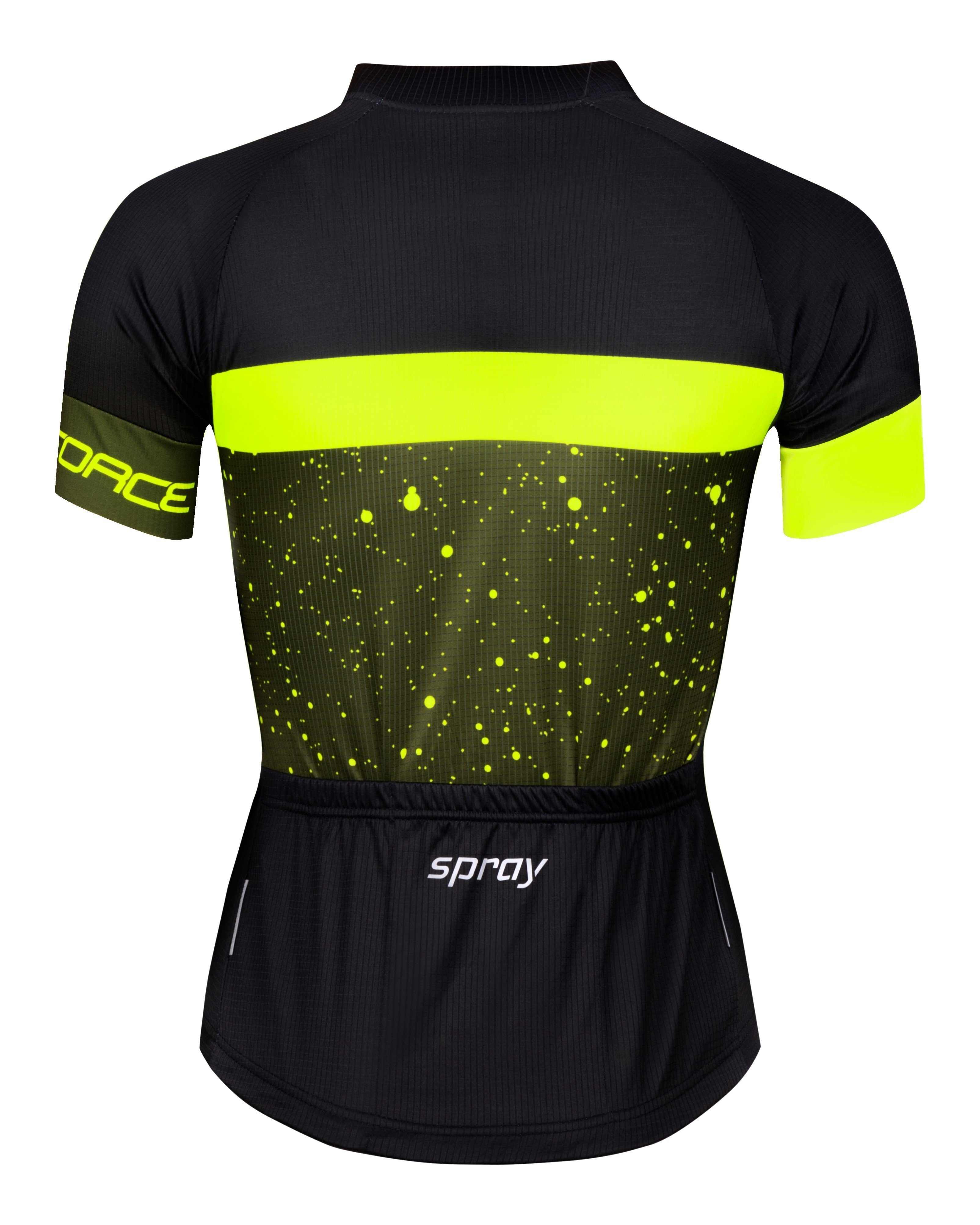 FORCE Radtrikot Jersey JackeFORCE SPRAY LADY kurzarm army-fluo %%% günstig online kaufen