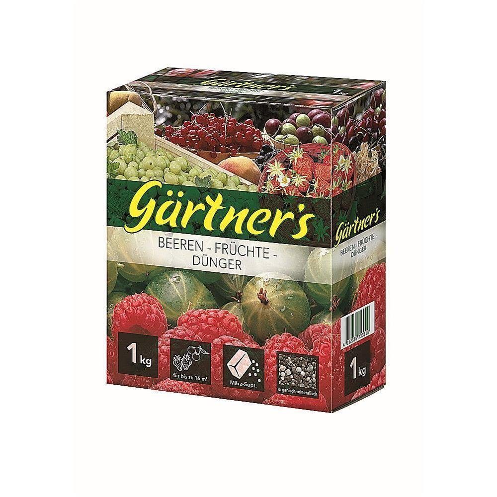 Gärtner's Obstdünger Beerendünger 1 kg Früchtedünger