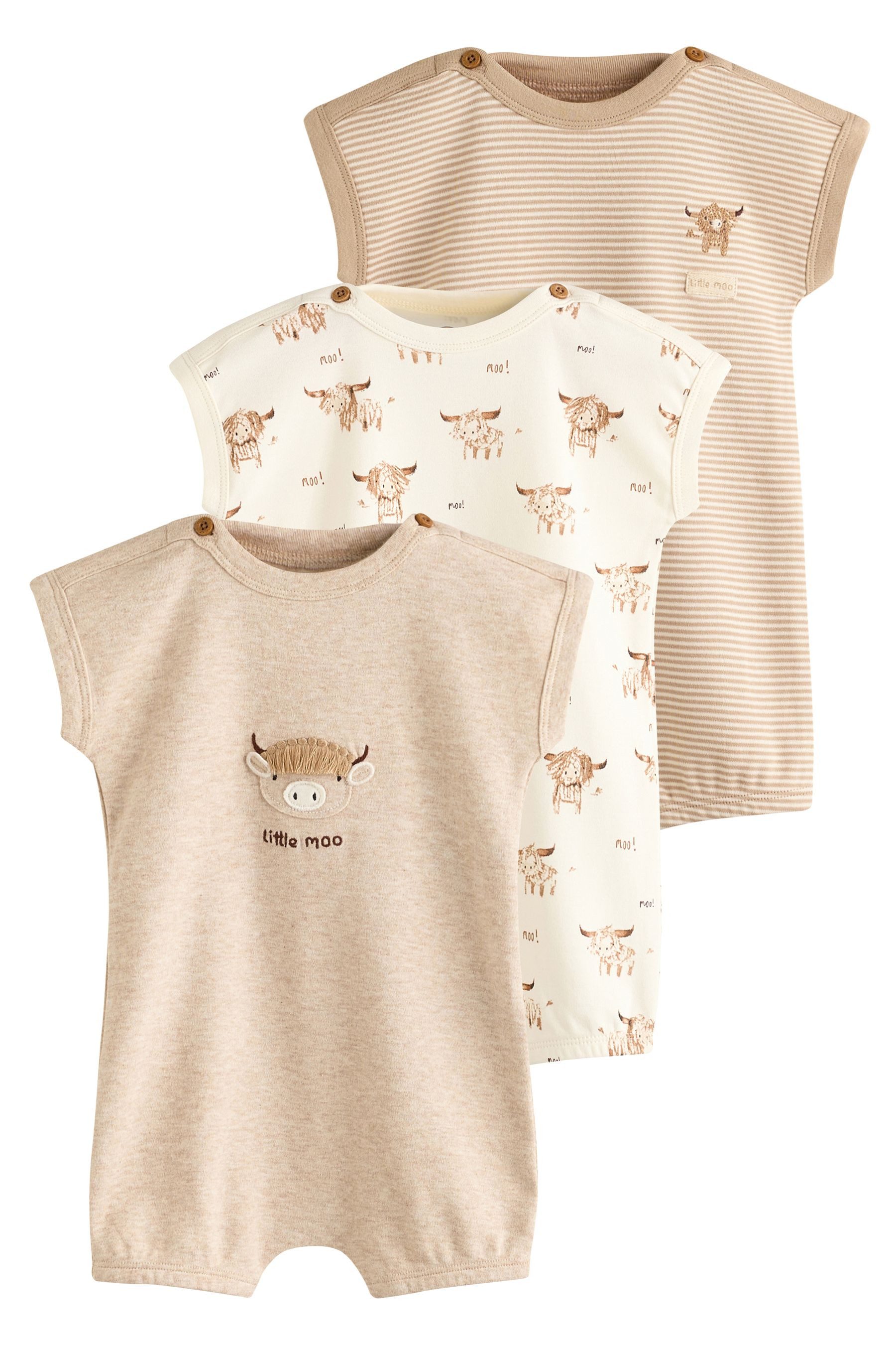 Strampler Babystrampler aus 100 % Baumwolle