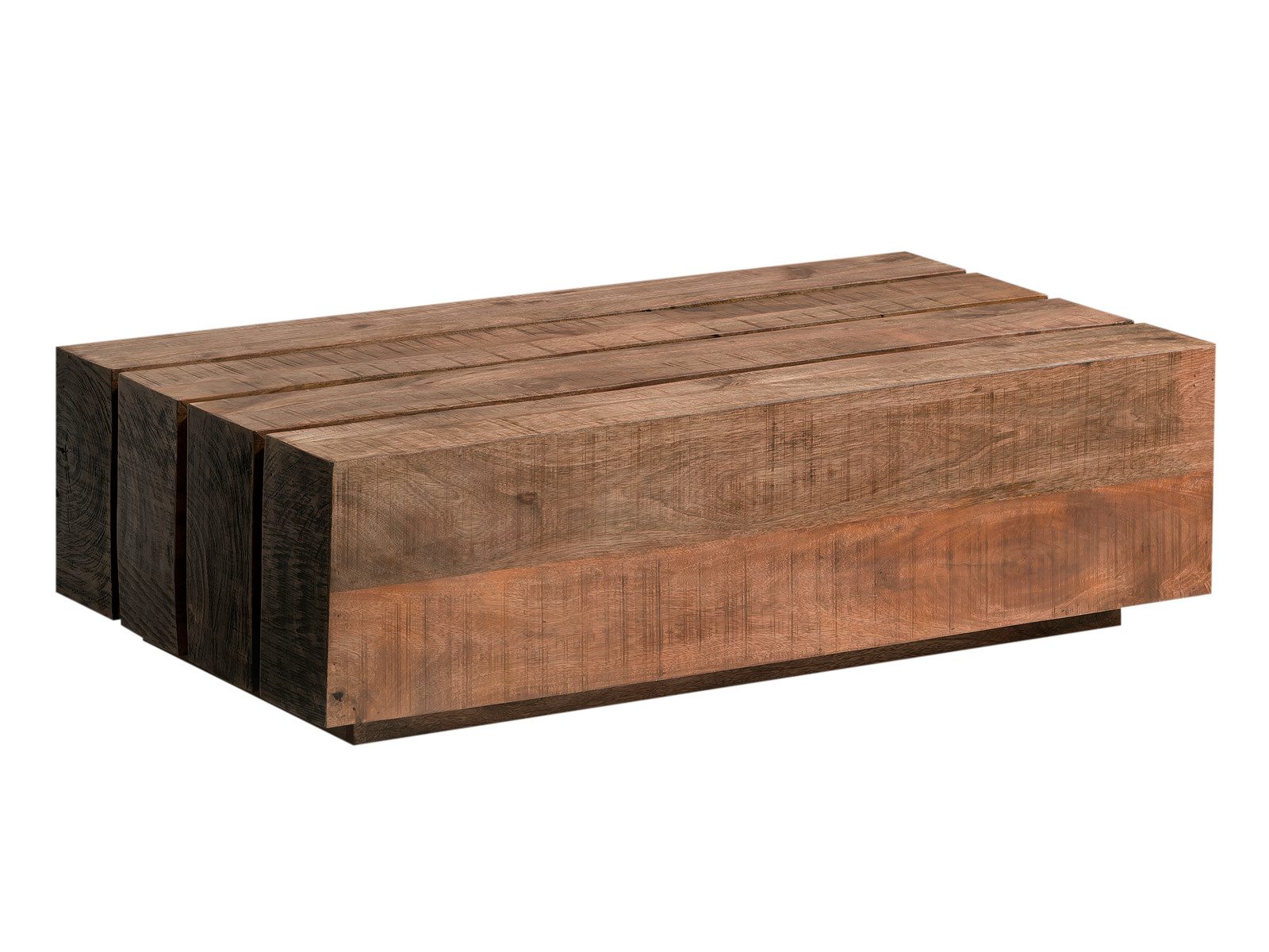 massivum Couchtisch Couchtisch Dakota Mango rustic (1-St)