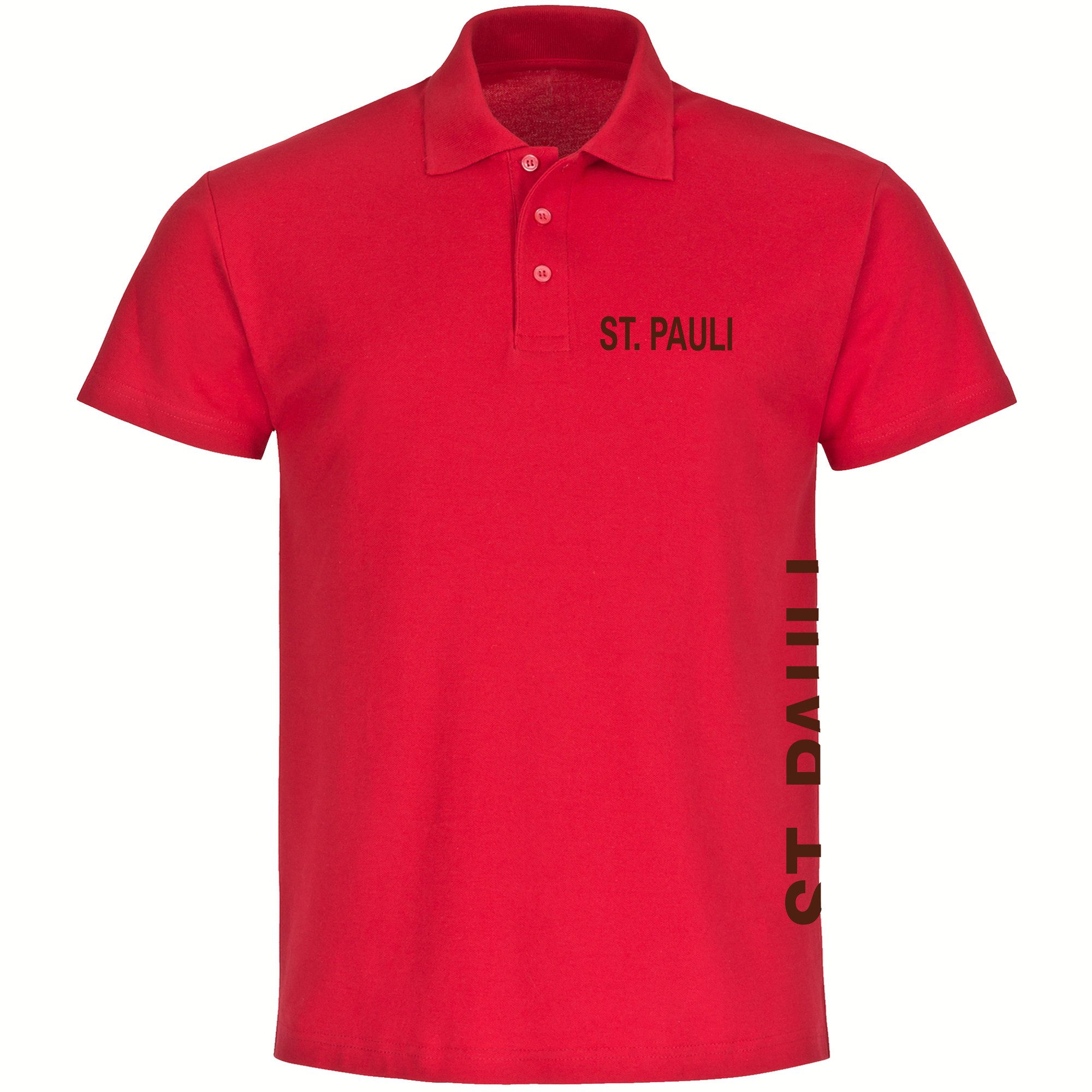 Poloshirt St. Pauli - Brust & Seite - Polo