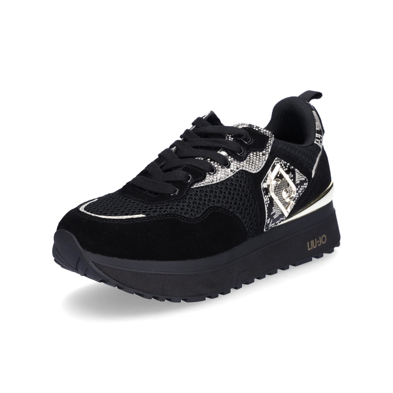 Liu Jo Liu Jo Damen Sneaker Maxi Wonder 01 schwarz Sneaker
