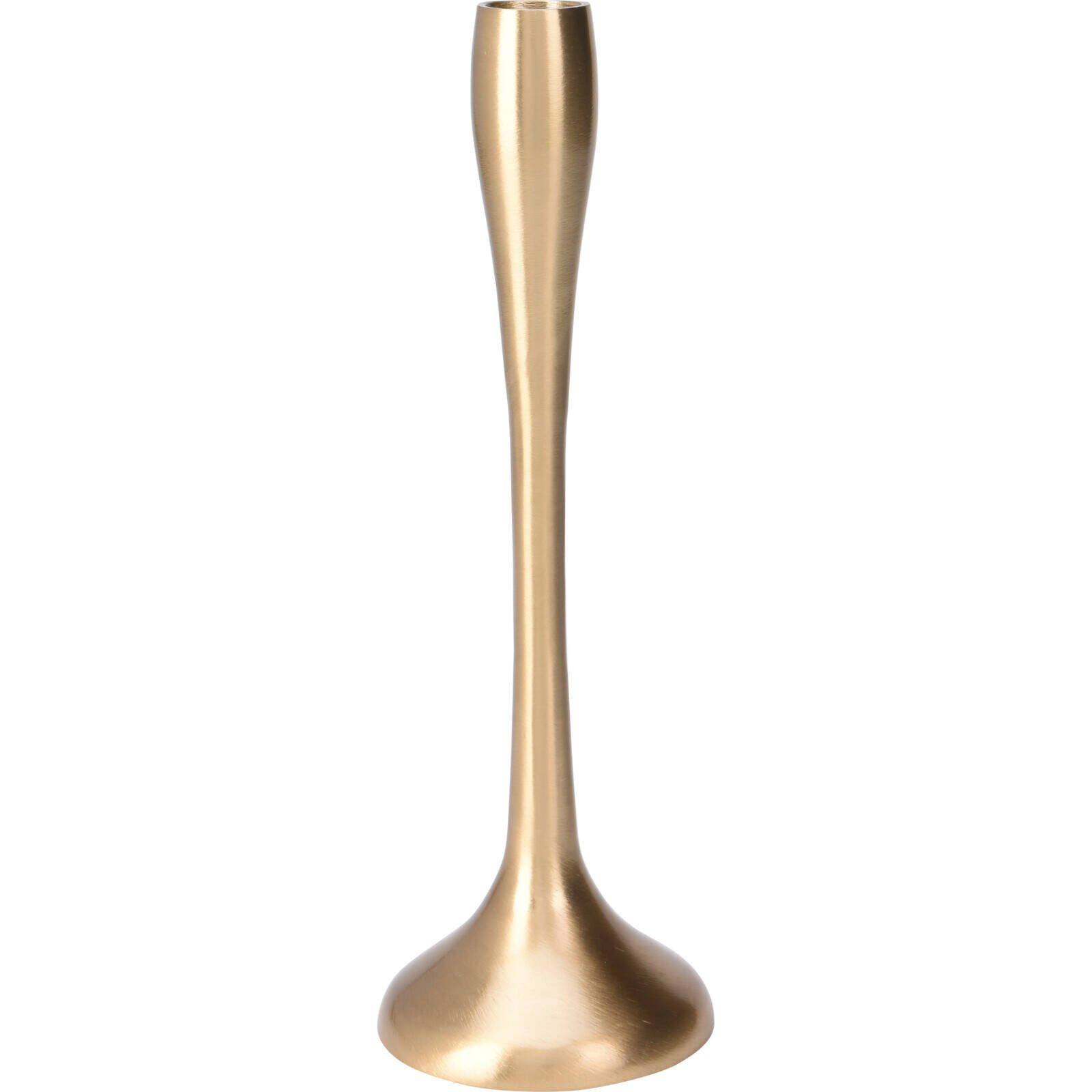 Home & styling collection Kerzentablett Goldener Kerzenständer, 8,5 x 25,5 cm (Kerzenhalter)