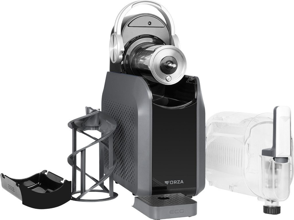 ECG Eismaschine FORZA 9800, 1,80 l, 200 W, Kompressorkühlung, Slushie & Softeis, Zapfhahn, 7 Programme