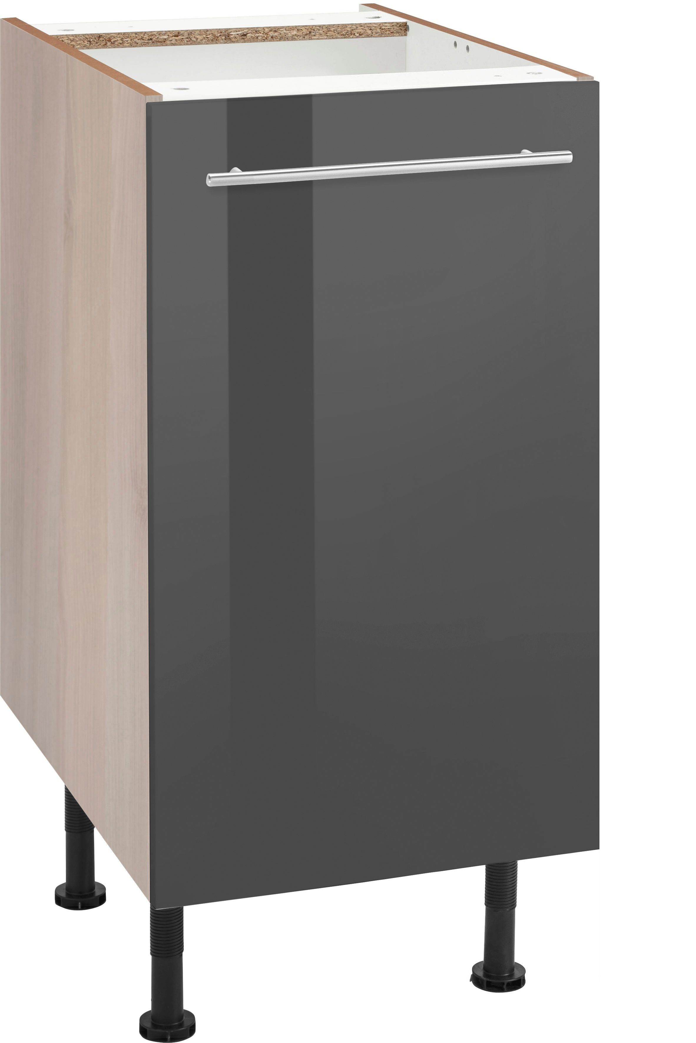 OPTIFIT Unterschrank Bern 40 cm breit, mit 1 Tür mit höhenverstellbaren Füßen, mit Metallgriff