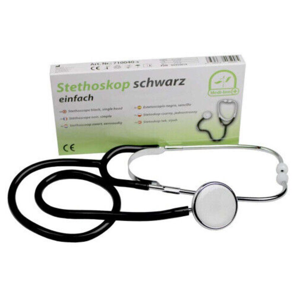 BODY PRODUCTS Relax Pharma und Kosmetik GmbH Stethoskop Stethoskop einfach - Schwarz