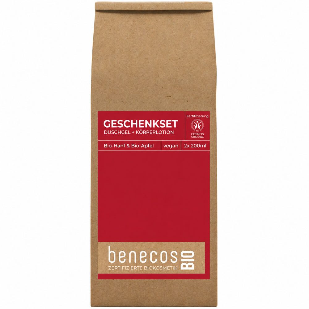 Benecos Duschgel Geschenkset Bio Hanf Bio Apfel, Stk