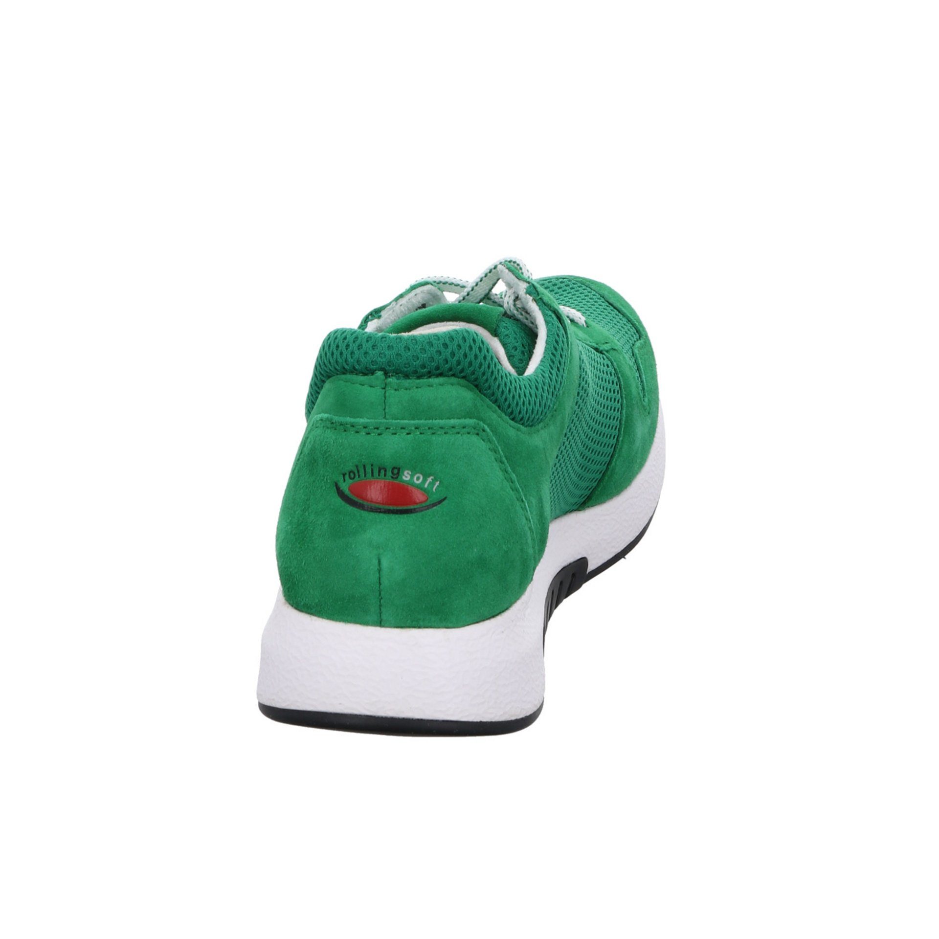 Gabor Schuhe Rollingsoft Lederkombination verde Schnürschuh Sneaker Schnürschuh Damen