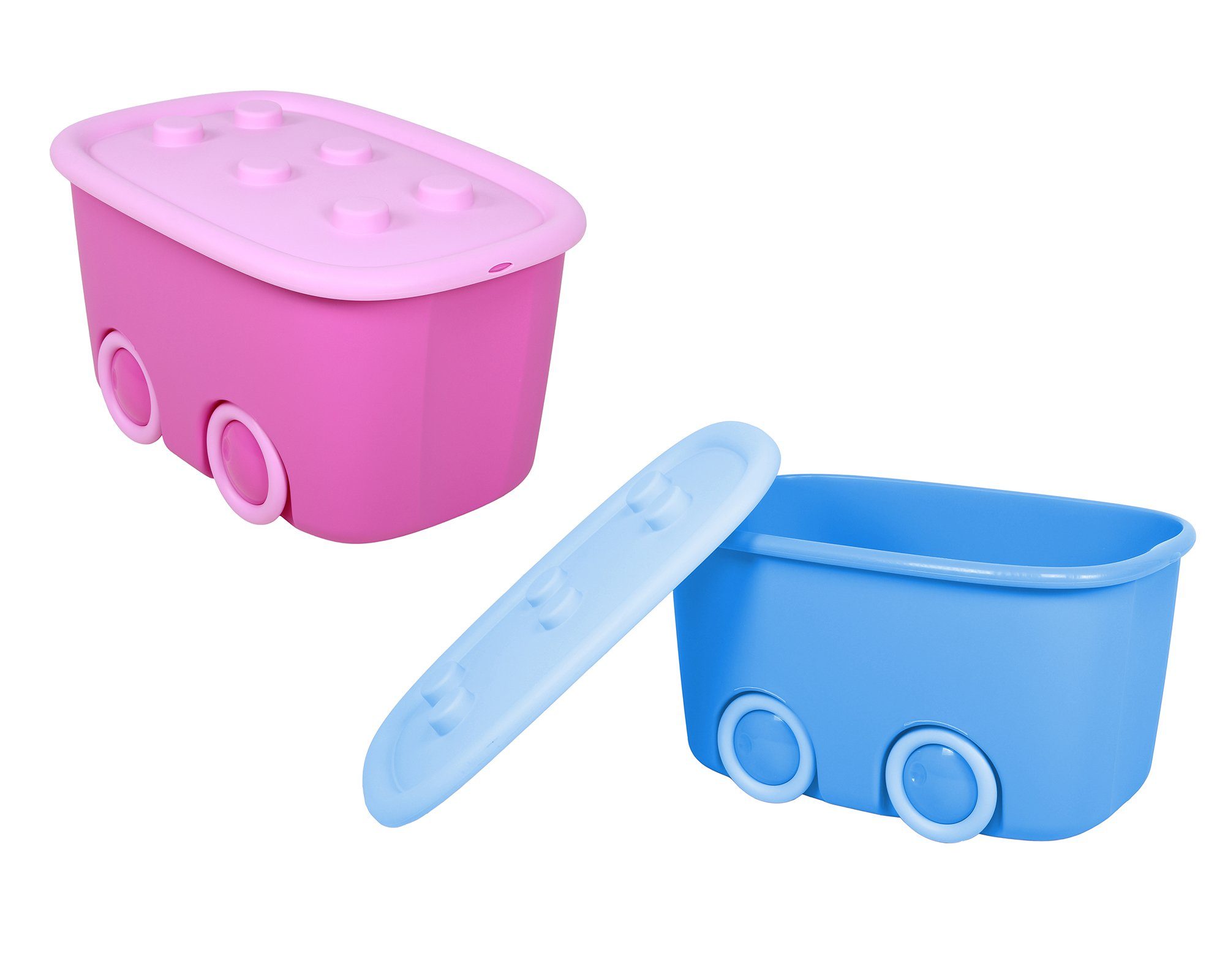 ONDIS24 Aufbewahrungsbox Spielzeugaufbewahrungsbox Spielzeugkiste Kinder (2 günstig online kaufen