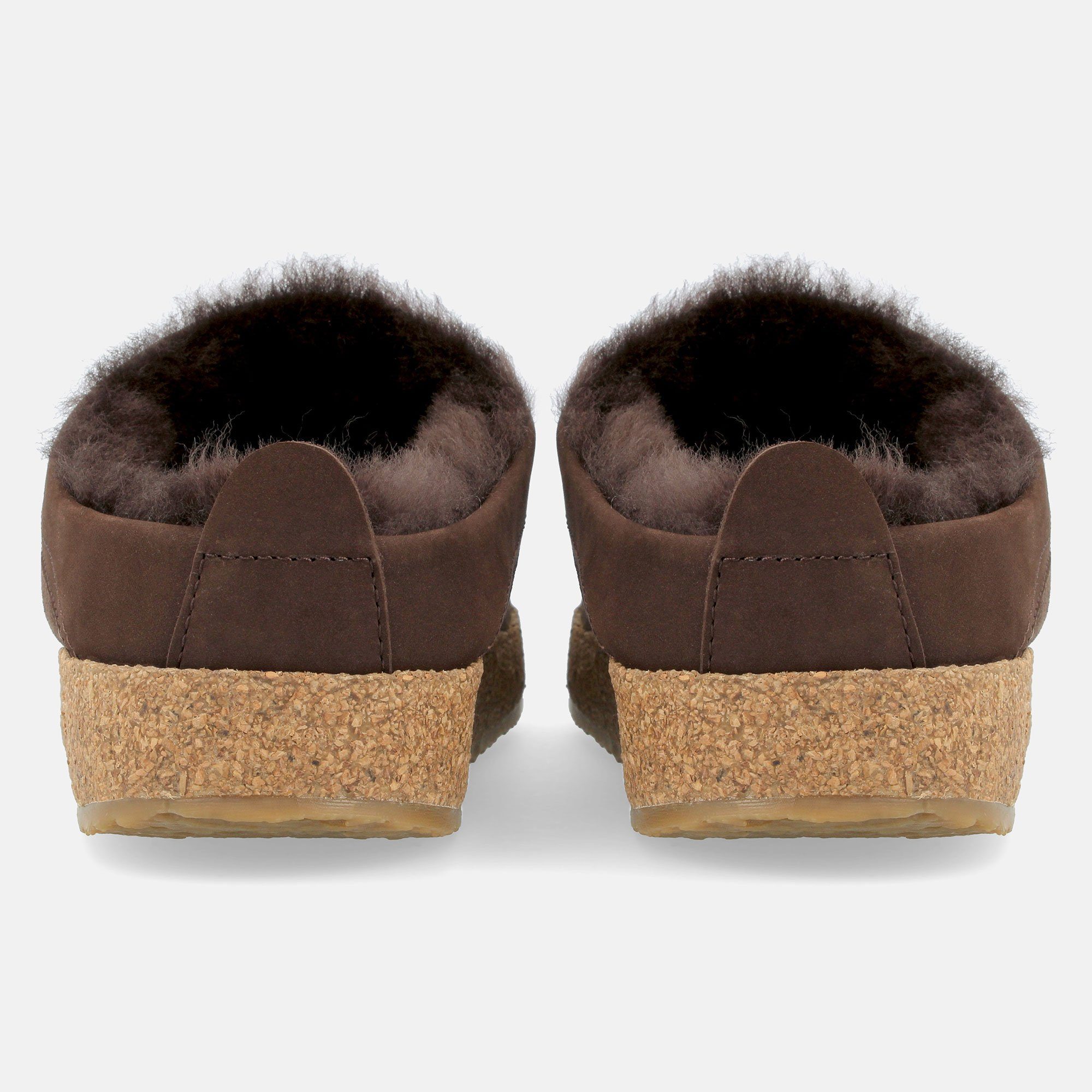 Haflinger Haflinger Snowbird Lammfell Leder Hausschuh Unisex Hausschuh