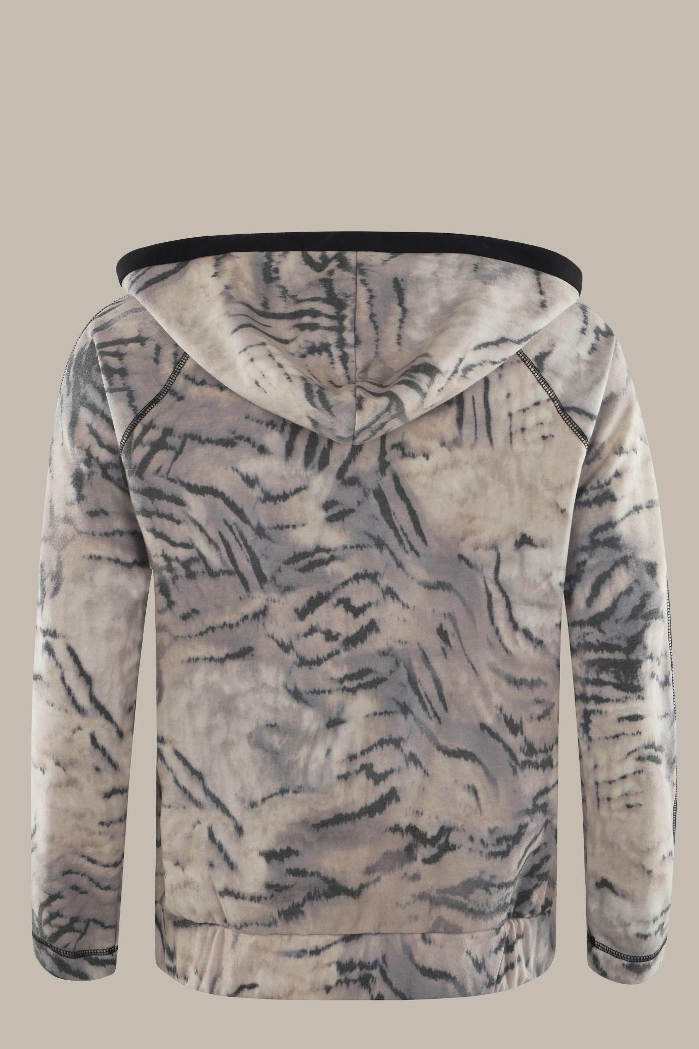 Hajo Kurzjacke Damen Sweatjacke bedruckt mit Kapuze "JOY OF Life Weekend" günstig online kaufen