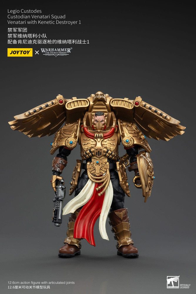 Joy Toy (CN) Erotik-Actionfigur Warhammer The Horus Heresy Actionfigur 1/18 Legio Custodes Custodian V