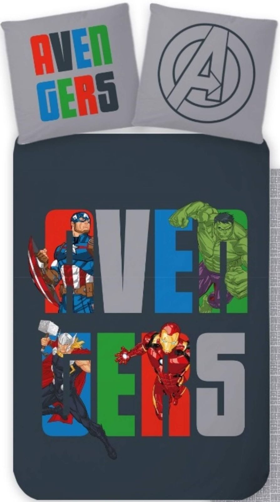 BrandMac Bettwäsche Marvel Avengers - Wende-Bettwäsche-Set, 135x200 & 80x80 günstig online kaufen