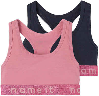 Name It Bustier NKFSHORT TOP 2P (Packung, 2-tlg)