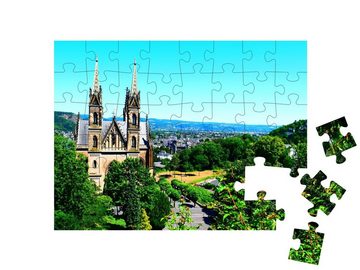 puzzleYOU Puzzle Park am Dom in Remagen, 48 Puzzleteile, puzzleYOU-Kollektionen