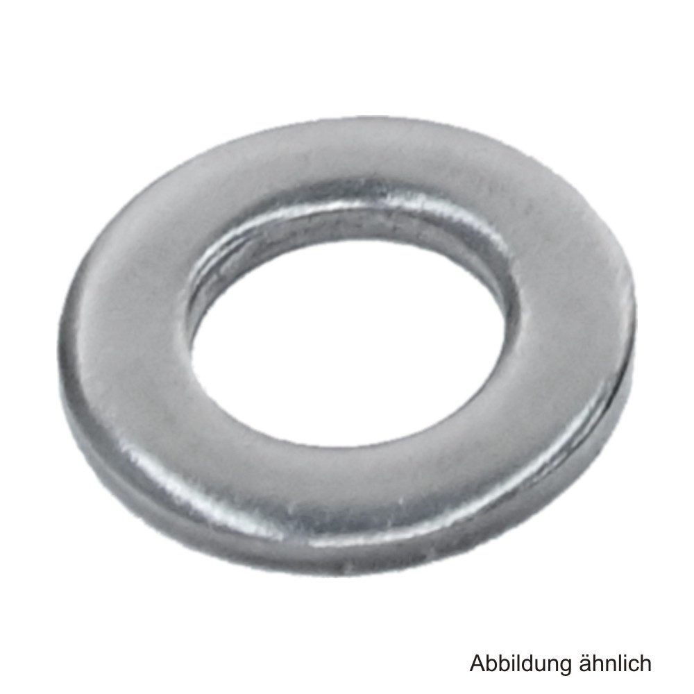 Schäfer-Peters GmbH Rohrschelle Unterlegscheiben M10, Ø Aussen 20mm,Edelstahl A4 - DIN 125/ ISO 7089 -