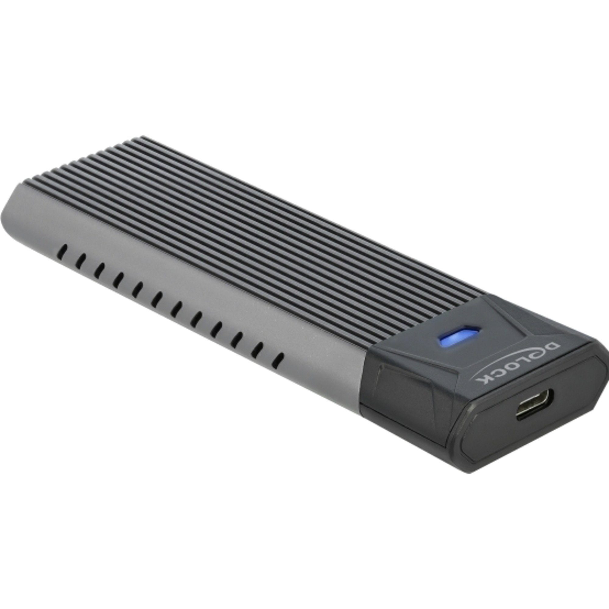 Delock Festplatten-Gehäuse DeLOCK Externes USB Type-C Combo Gehäuse für M.2