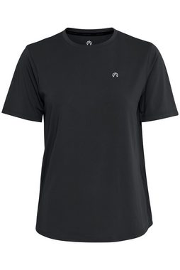 North Bend T-Shirt NBTaga W S/S Tee sportliches T-Shirt mit reflektierendem Logoprint