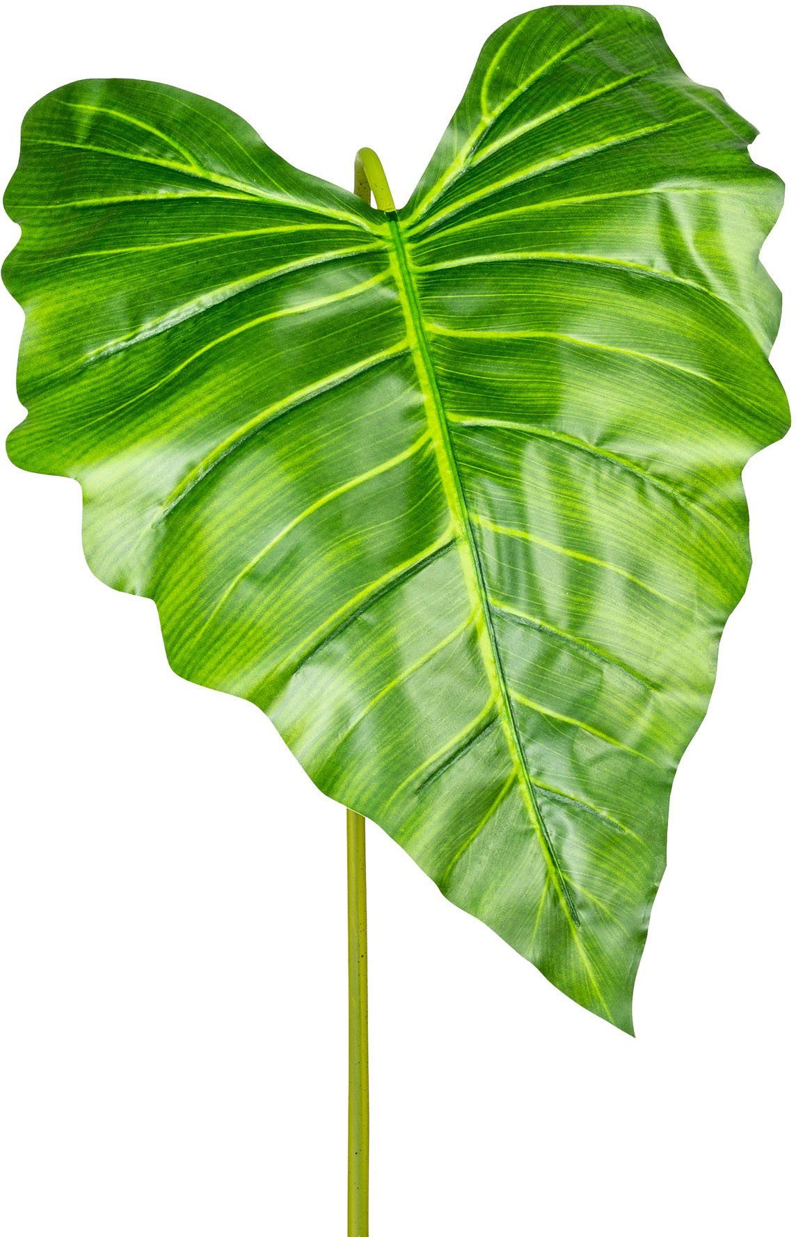 Kunstzweig Callablatt Blattstiel, Creativ green, Höhe 108 cm, 3er Set
