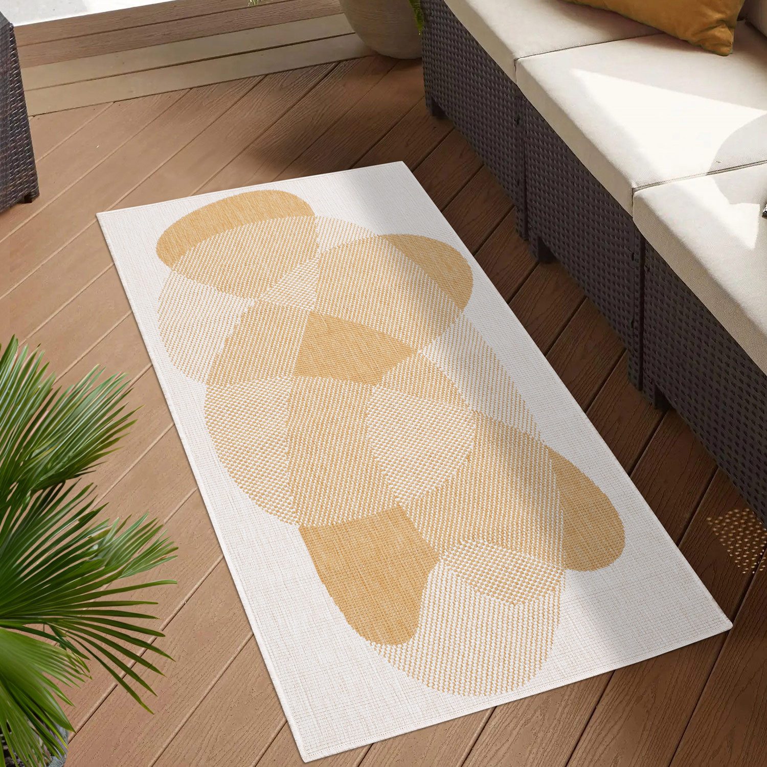 Carpet City Outdoorteppich DUO RUG 5835, günstig online kaufen