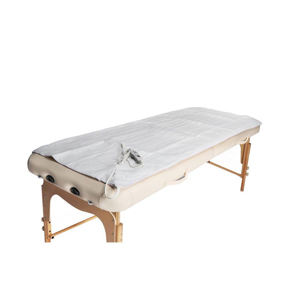 PROMAFIT Heizdecke Elektrische Wärmeunterlage Wärmeunterbett 185 x 76 cm, 1-tlg., Heizfläche von ca. 150cm, Überhitzungsschutz