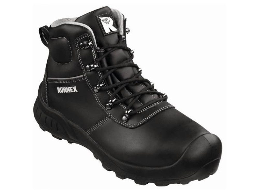 RUNNEX® S3-Sicherheitsschnürstiefel TeamStar schwarz/grau 5310 Gr. 4 Stiefel