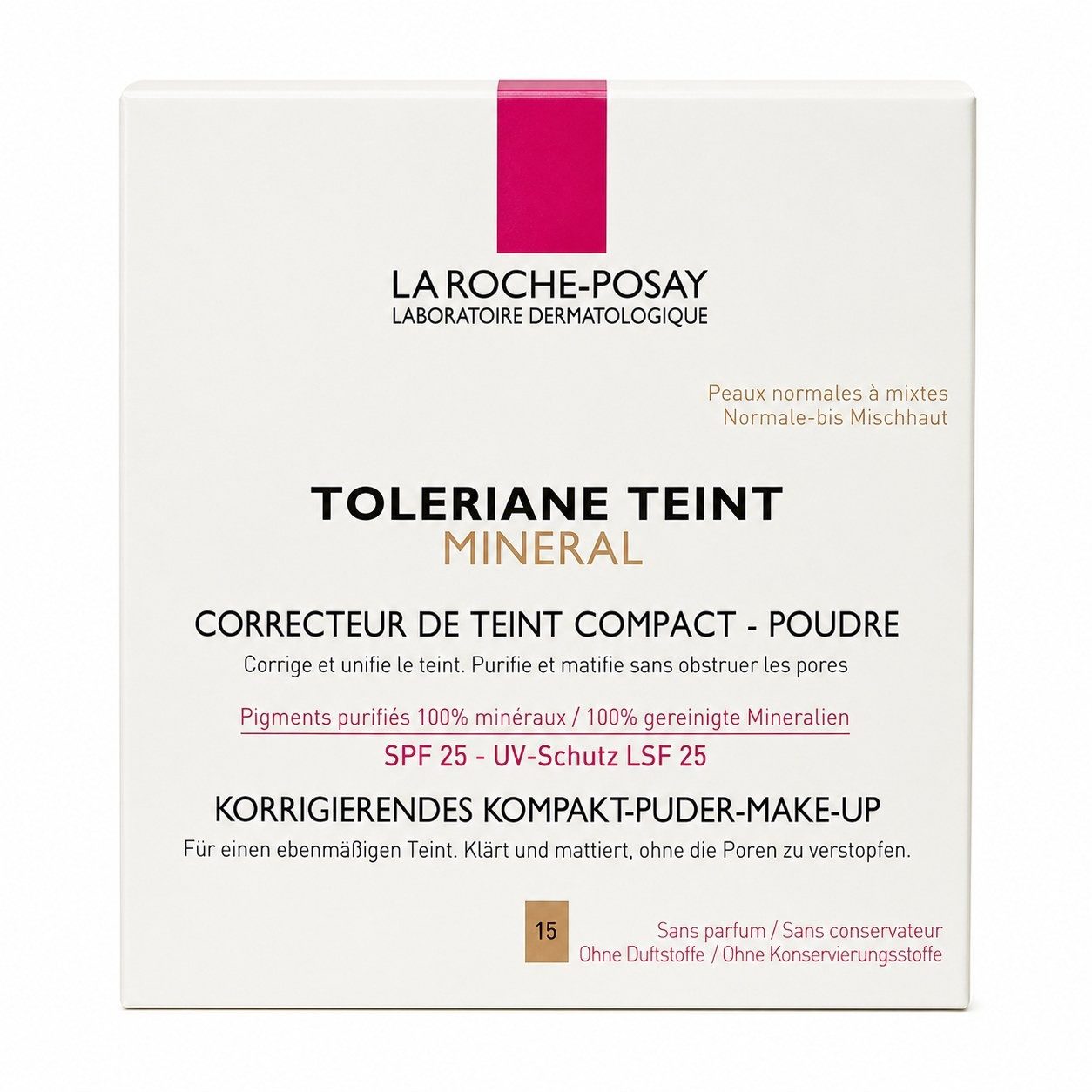 La Roche-Posay Gesichtspflege Toleriane Teint Mineral Puder