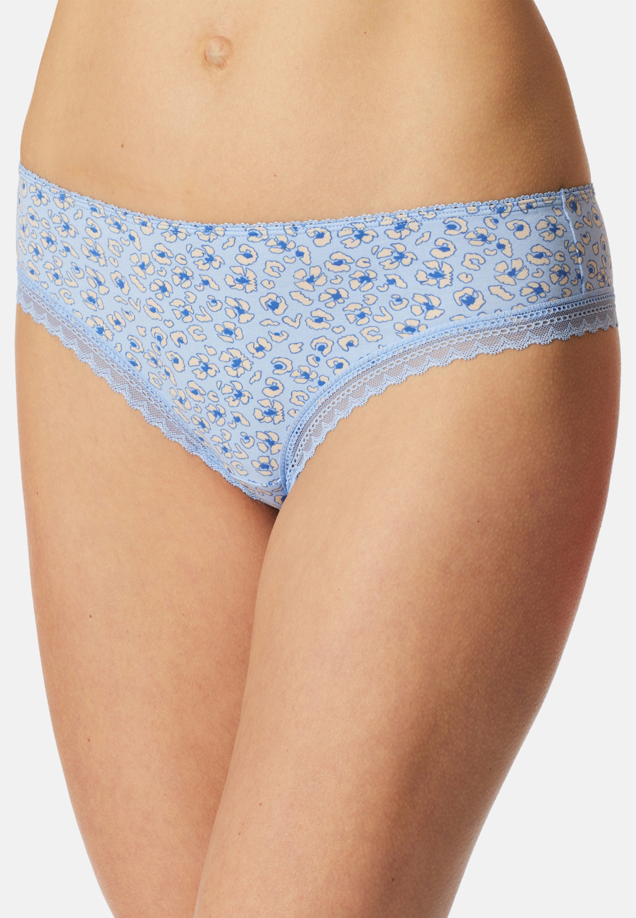 Schiesser T-String 6er Pack Modern Multipacks (Spar-Set, 6-St) String - Baumwolle - Atmungsaktiv