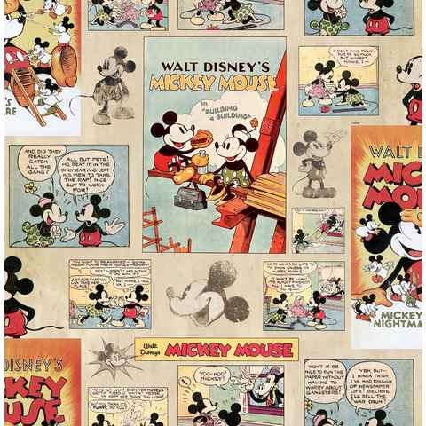 Disney Papiertapete Mickey Vintage Episode, Disney