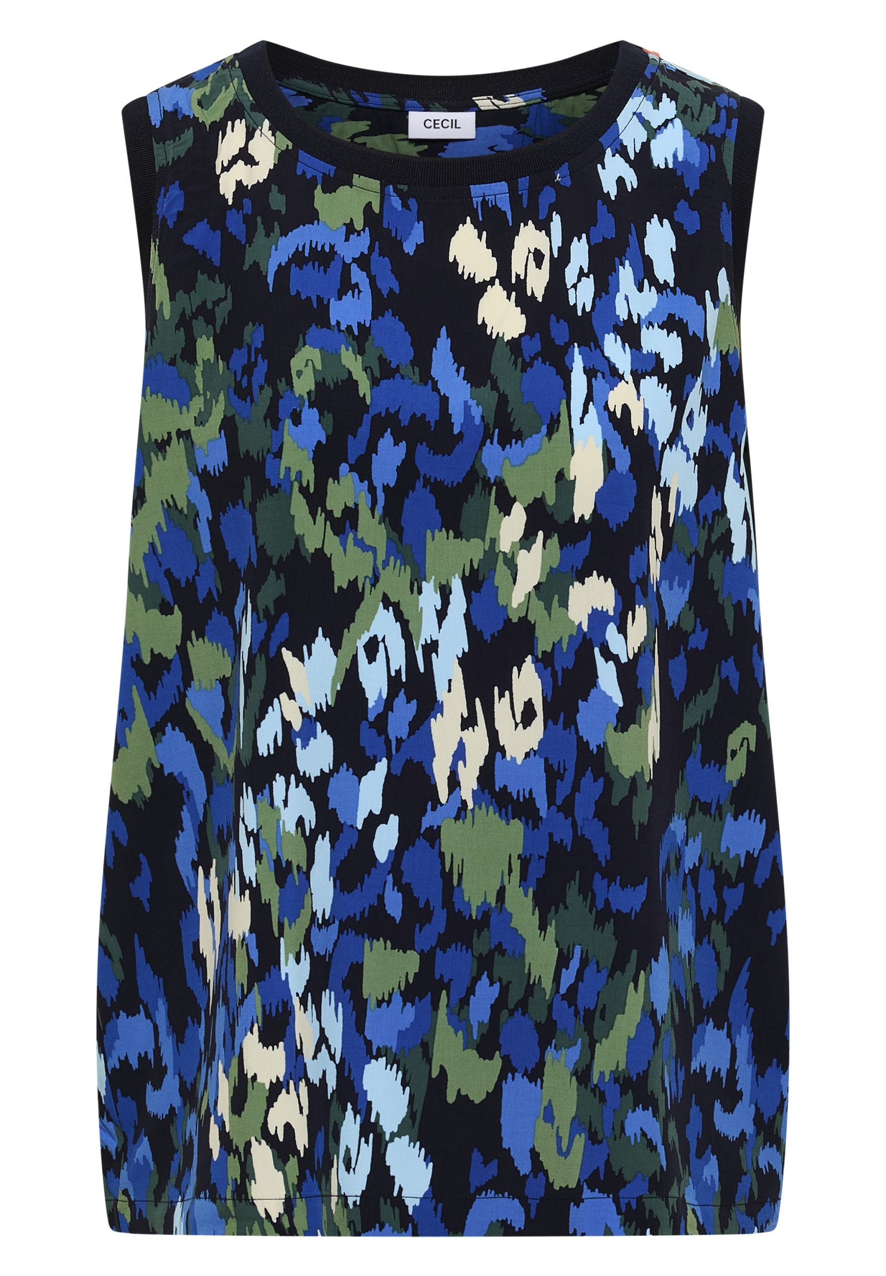 CECIL Shirttop AOP Top