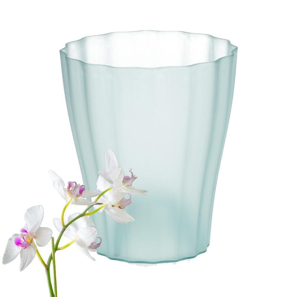GarPet Blumentopf Orchideentopf Blumen Orchideen Übertopf transparent durch günstig online kaufen