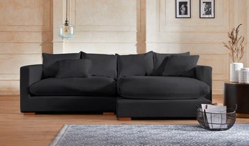 Guido Maria Kretschmer Home&Living Ecksofa Pantin, L-Form, extra weich und kuschelig, Füllung mit Federn und Daunen