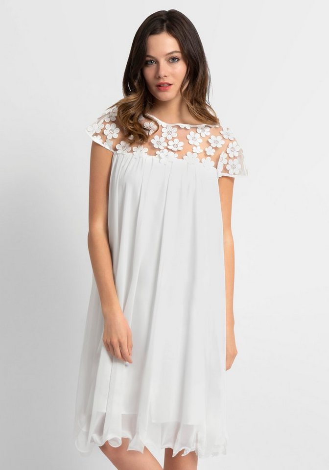 Apart Chiffonkleid Apart Chiffonkleid