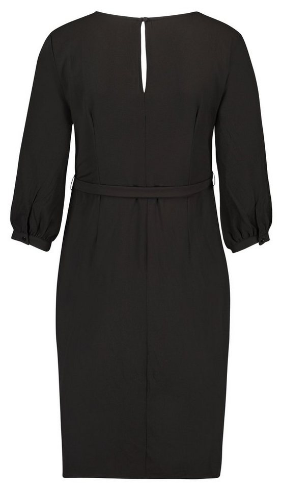 Queen Mum Kleid »Woven« in schwarz