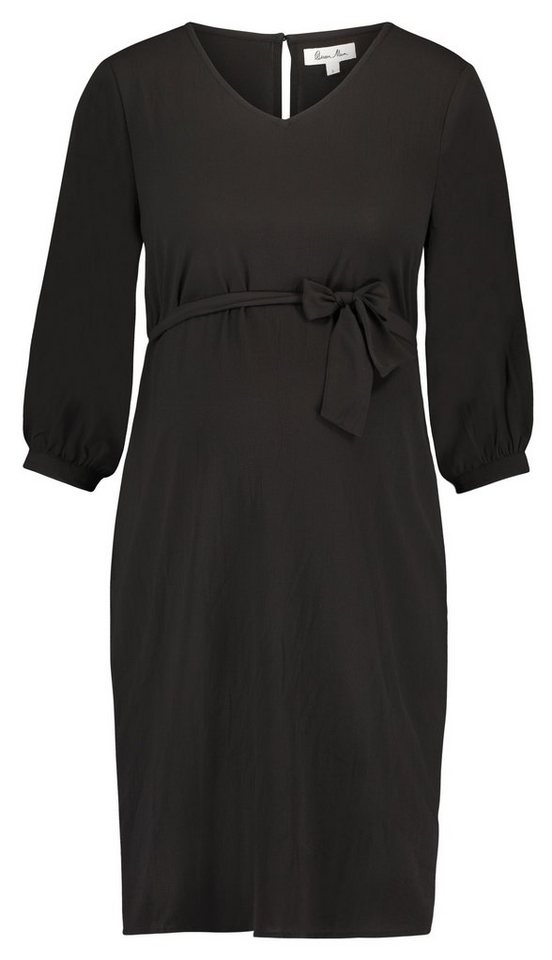 Queen Mum Kleid »Woven« in schwarz