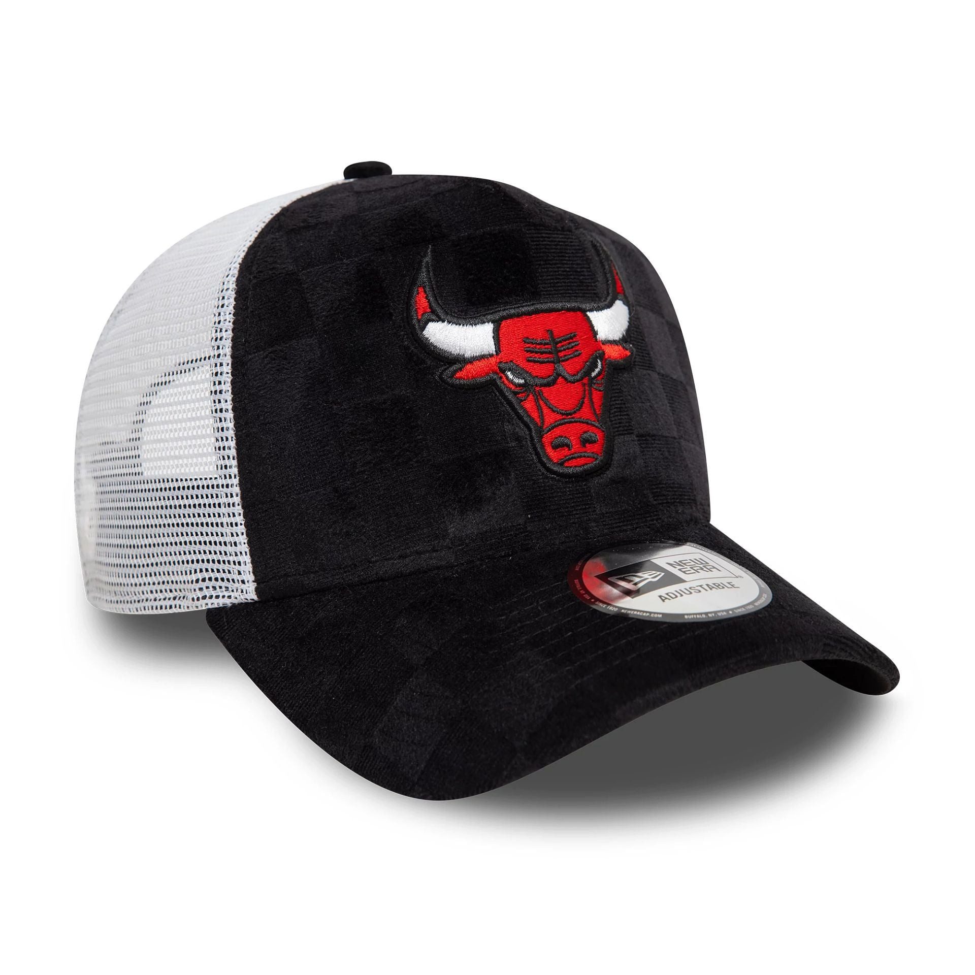 New Era Snapback Cap 9FORTY A-Frame Tonal Check Chicago Bulls