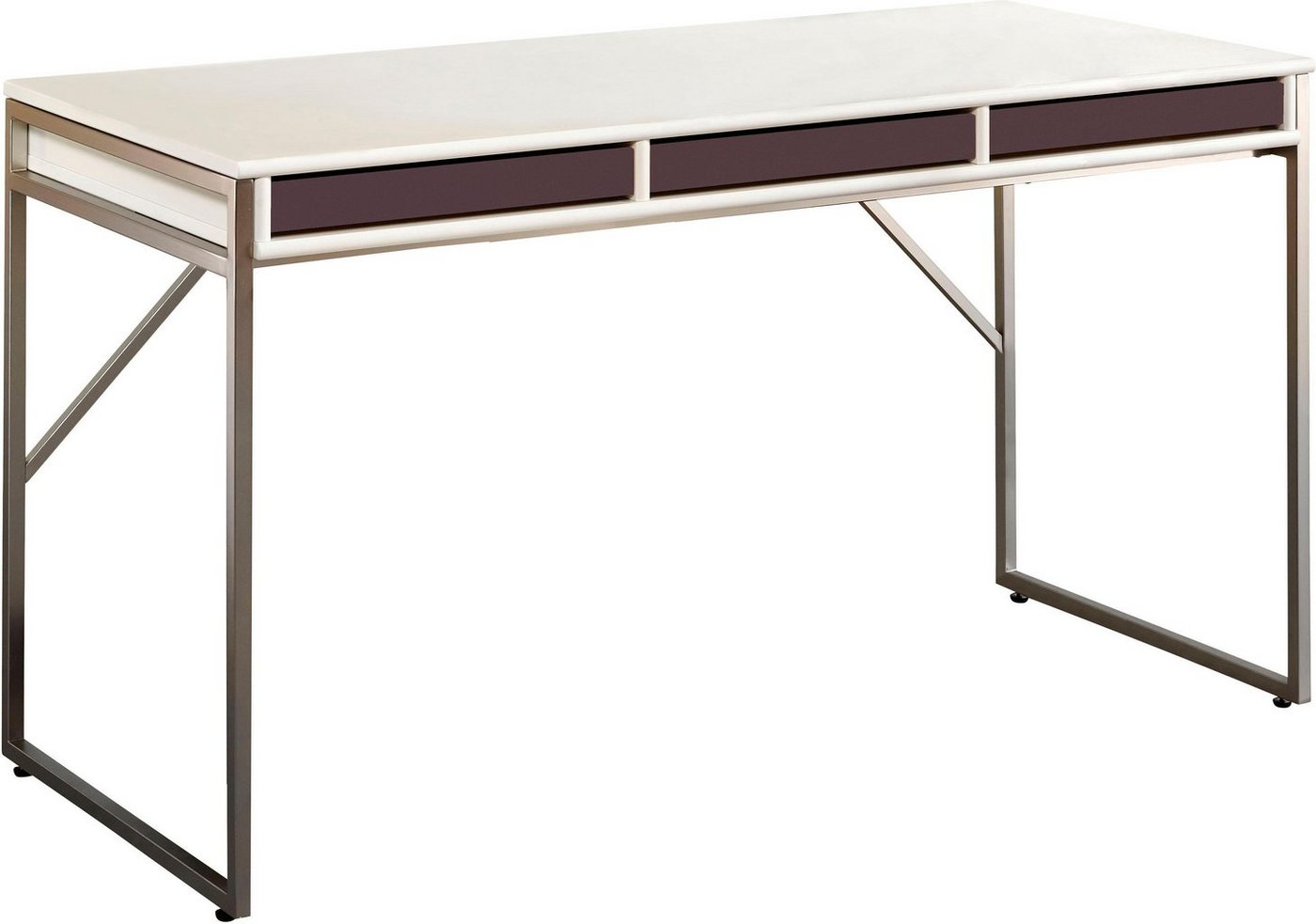 Hammel Furniture Schreibtisch »Mistral«, mit Metallgestell und drei Schubladen, Breite: 137,4 cm, Dänische Handwerkskunst-HomeTrends