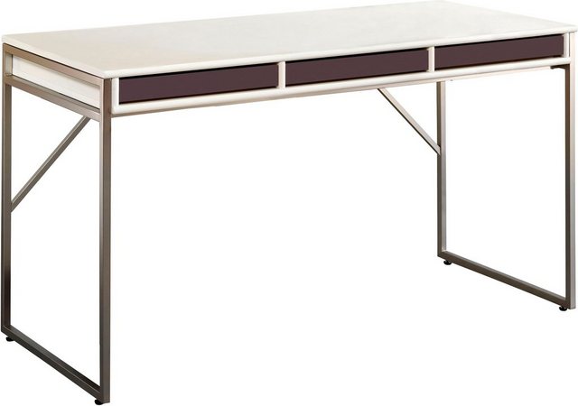 Hammel Furniture Schreibtisch »Mistral«, mit Metallgestell und drei Schubladen, Breite: 137,4 cm, Dänische Handwerkskunst-Otto