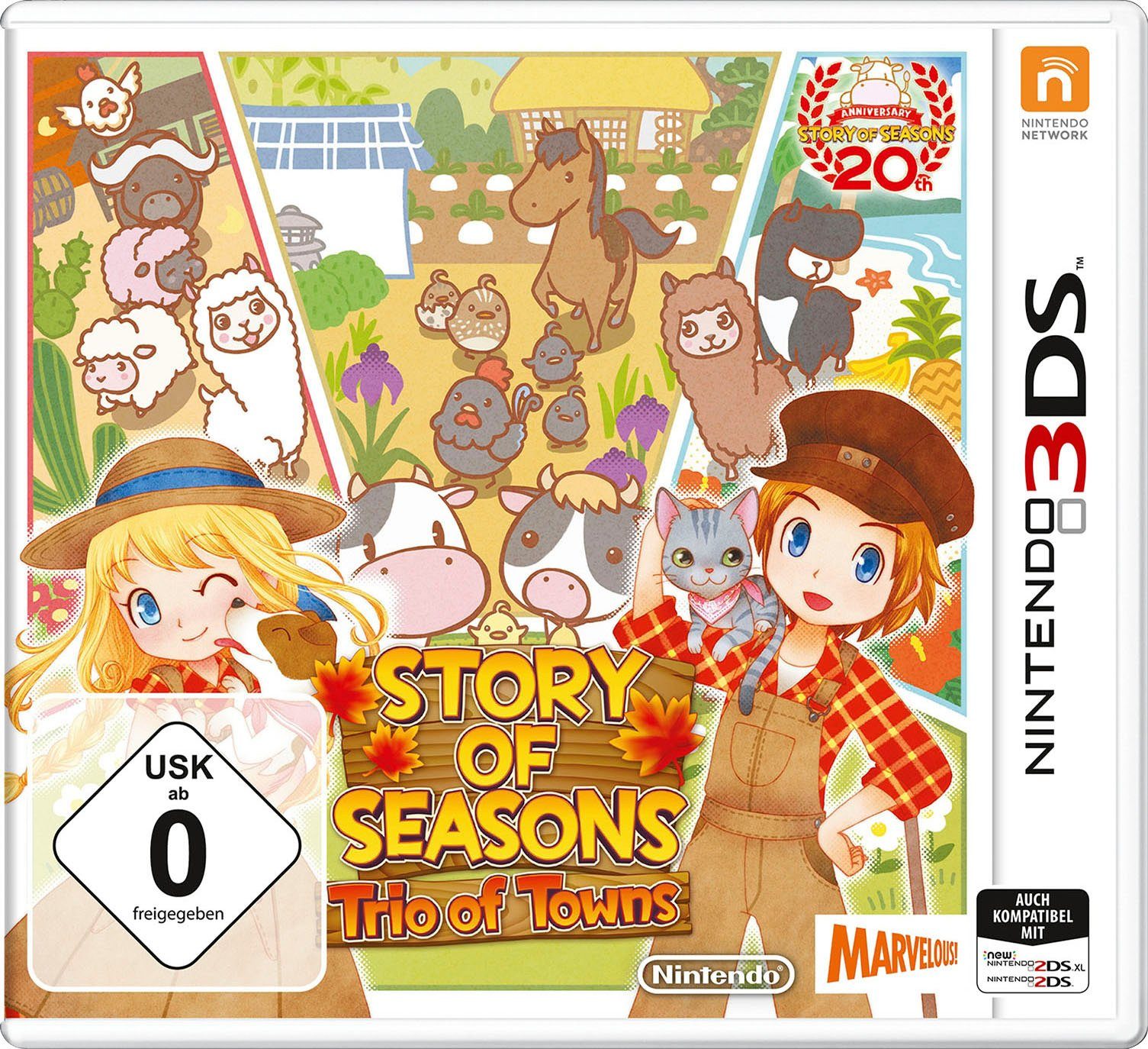 Story Of Seasons Trio Of Towns Nintendo 3DS