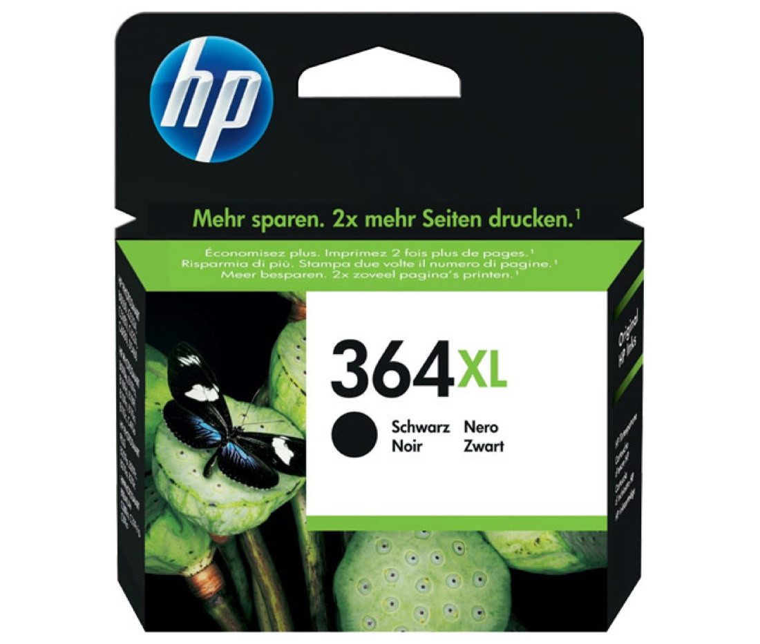 HP Druckerpatrone Tinte Nr. 364 XL BK black, schwarz Tintenpatrone