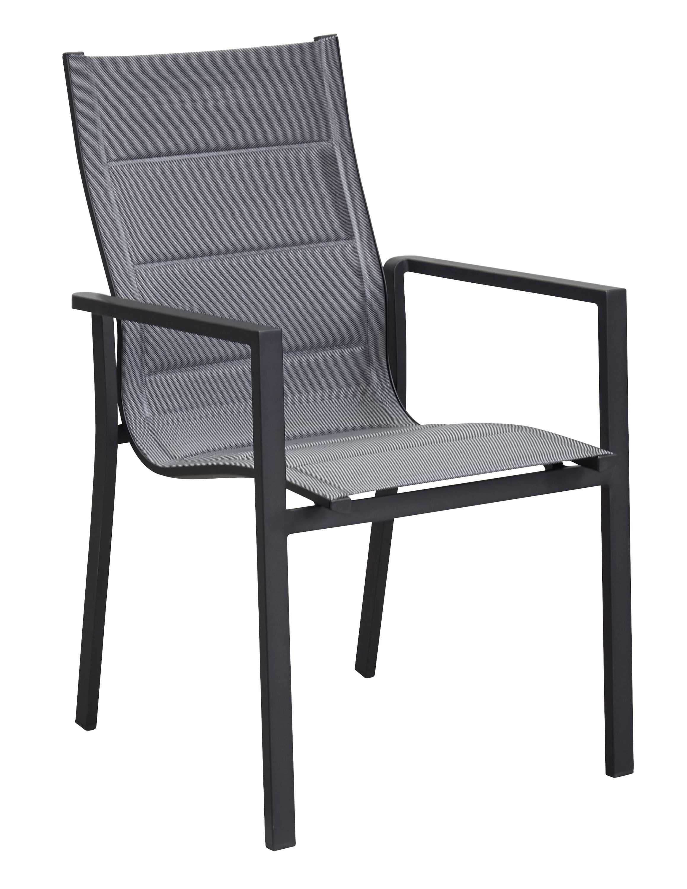 LC Garden Stapelstuhl »Unicamo« Dining Stapelstuhl Armlehnenstuhl Aluminium Textilen