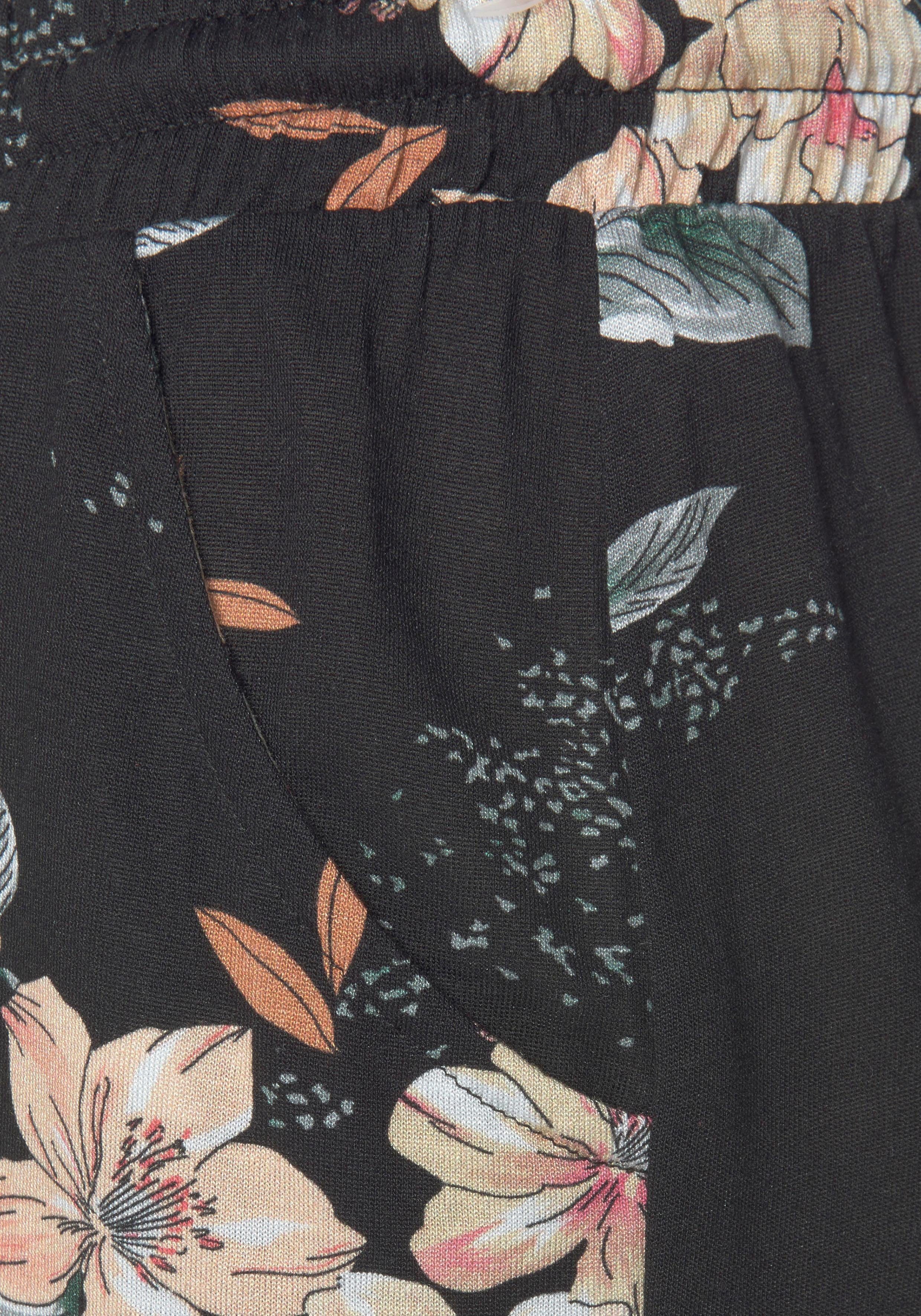 Damen Hosen LASCANA Strandhose mit Blumendruck