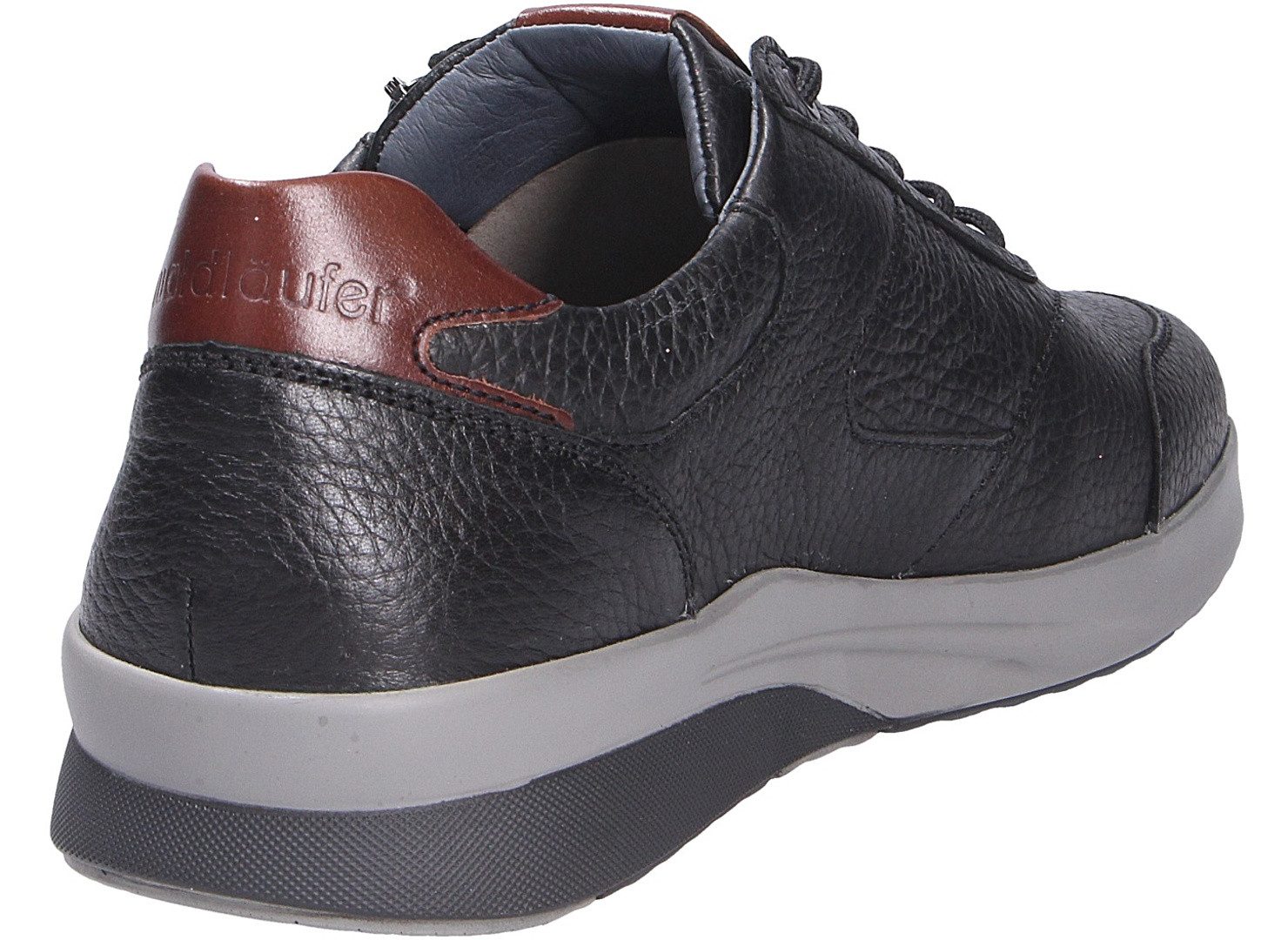 Waldläufer Waldläufer Herren Schnürschuh K-FABIAN schwarz Schnürschuh