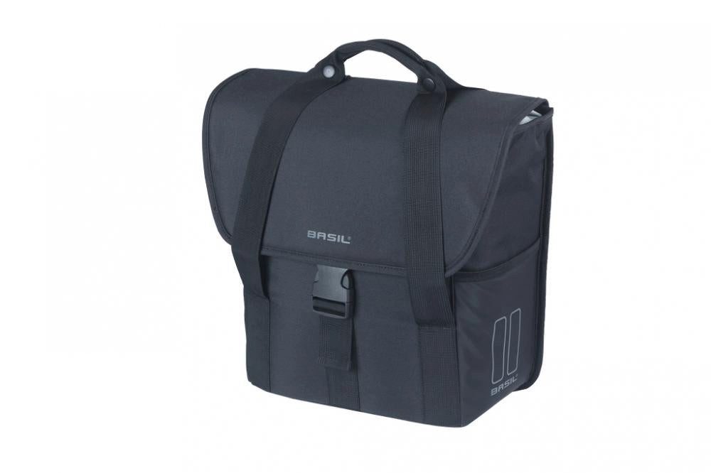 Basil Fahrradrucksack Basil Go Fahrradtasche Einzelpacktasche 16 Liter - Schwarz - 14x28x31