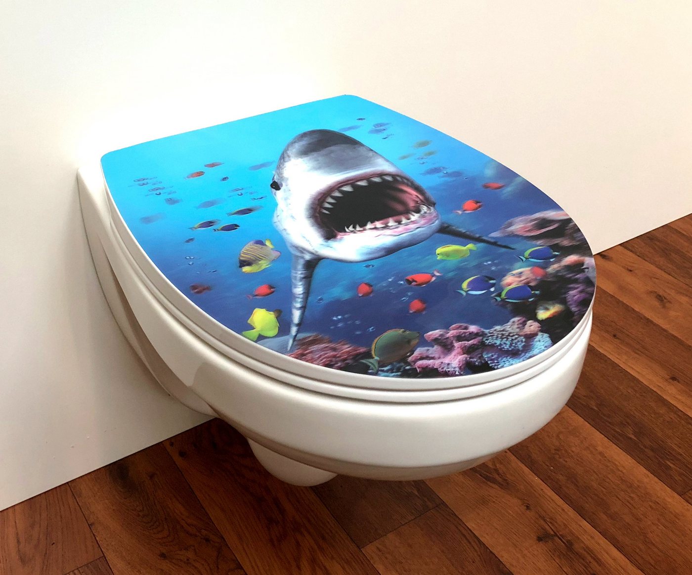 Thumbnail - ADOB WC-Sitz 3 D Hai, Absenkautomatik, abnehmbar