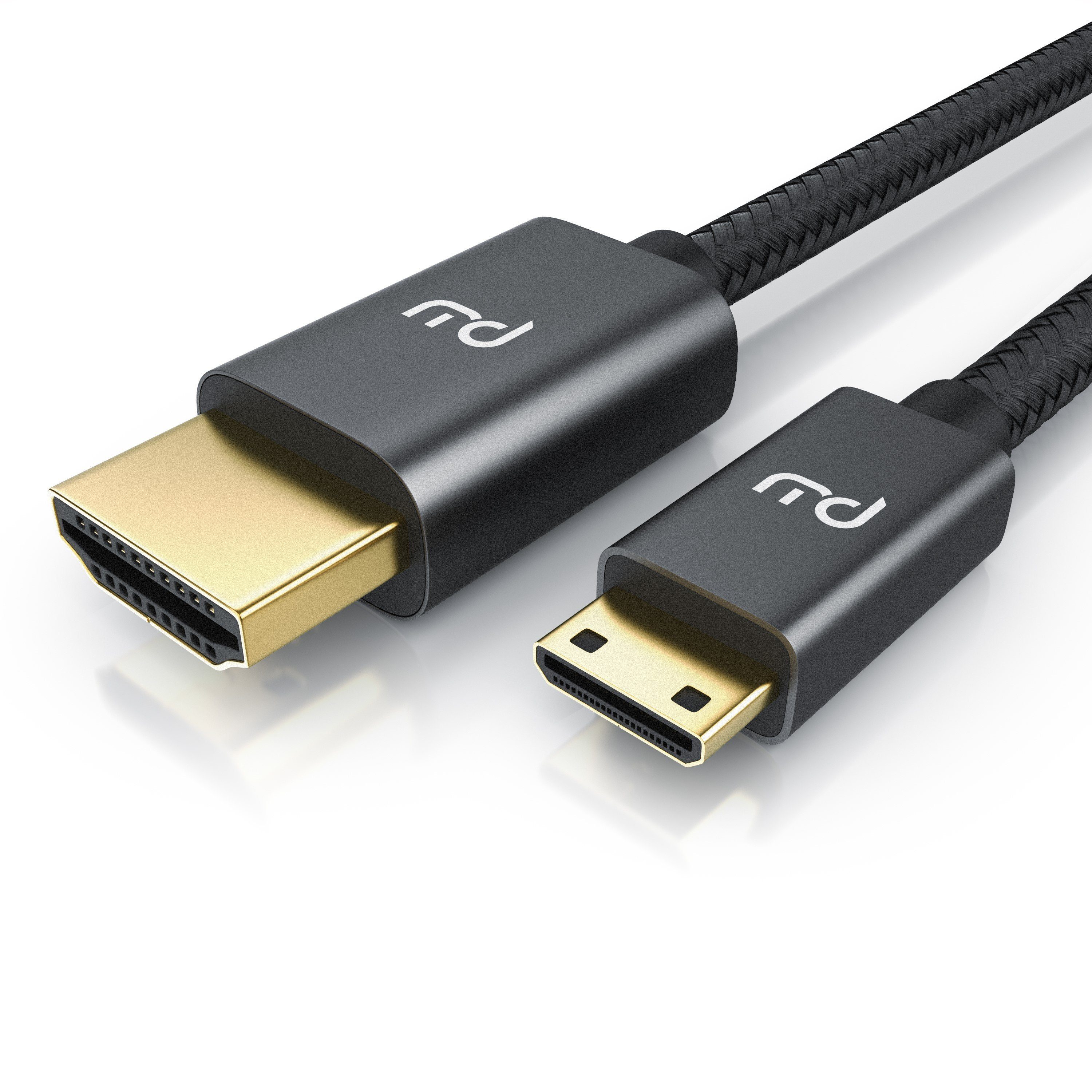 Primewire HDMI-Kabel, HDMI Typ C (Mini), HDMI Typ A (200 cm), 4K HDMI auf Mini  HDMI Adapterkabel 3840 x 2160 @ 60 Hz - 2m