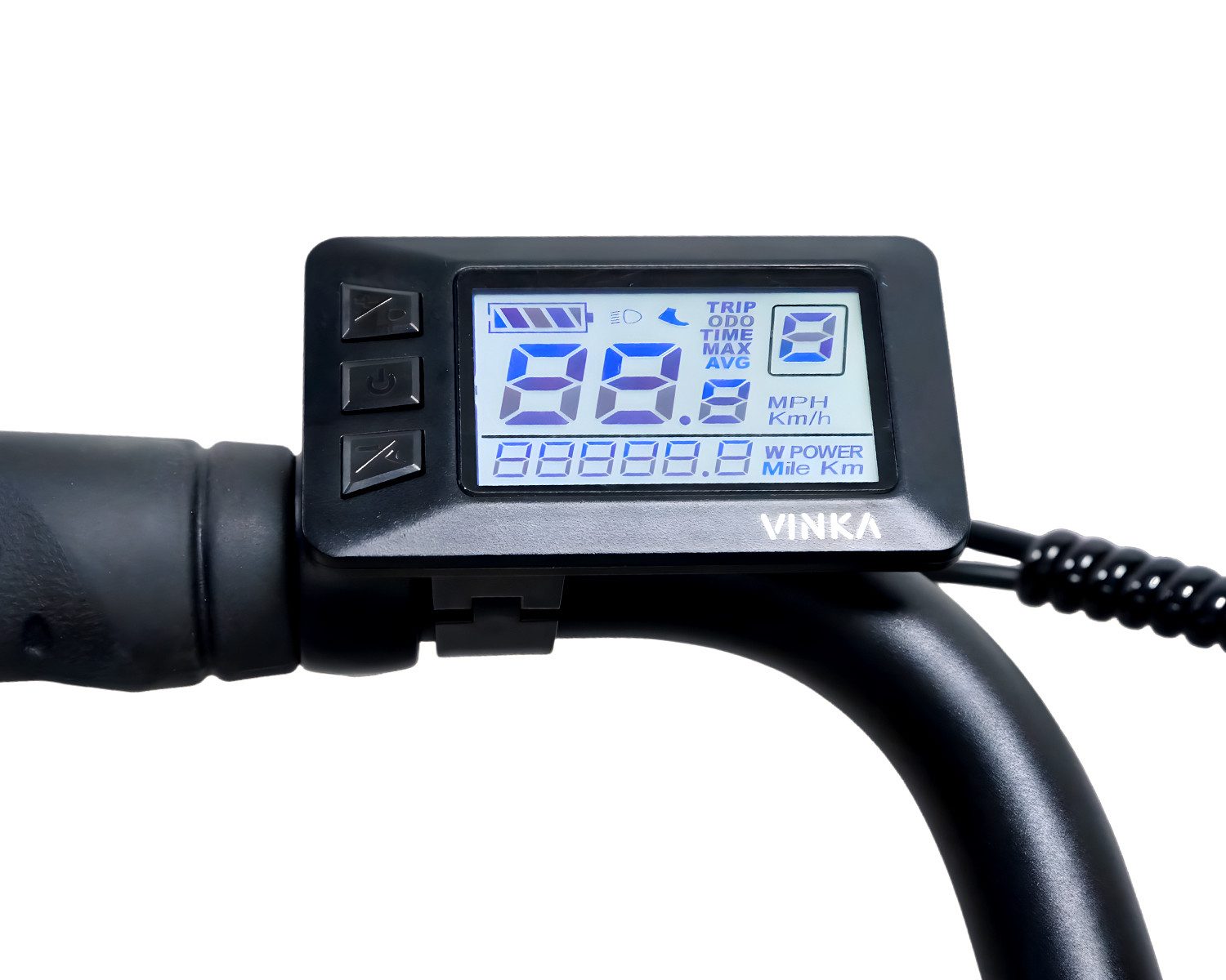 ZMH E-Bike Mountainbike 250W Shimano 7-Gang-System, Heckmotor, 520 Wh